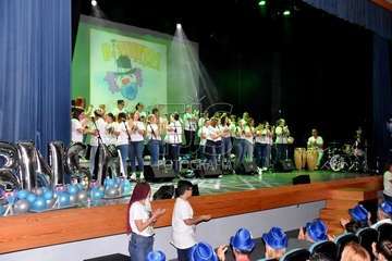 Gala de presentación de Los Biznietos de SaryManchez en Telde (Foto Francisco Javier Santana)